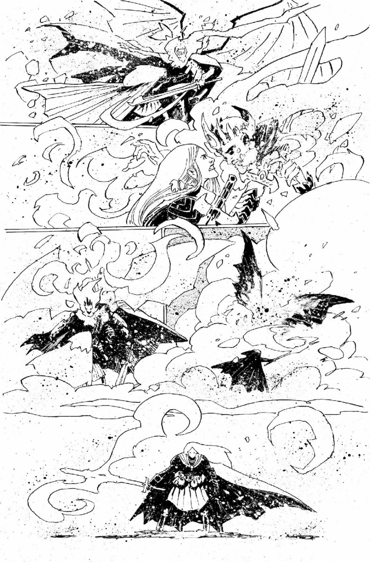 The Autumn Kingdom #1 interior art by Christopher Mittens