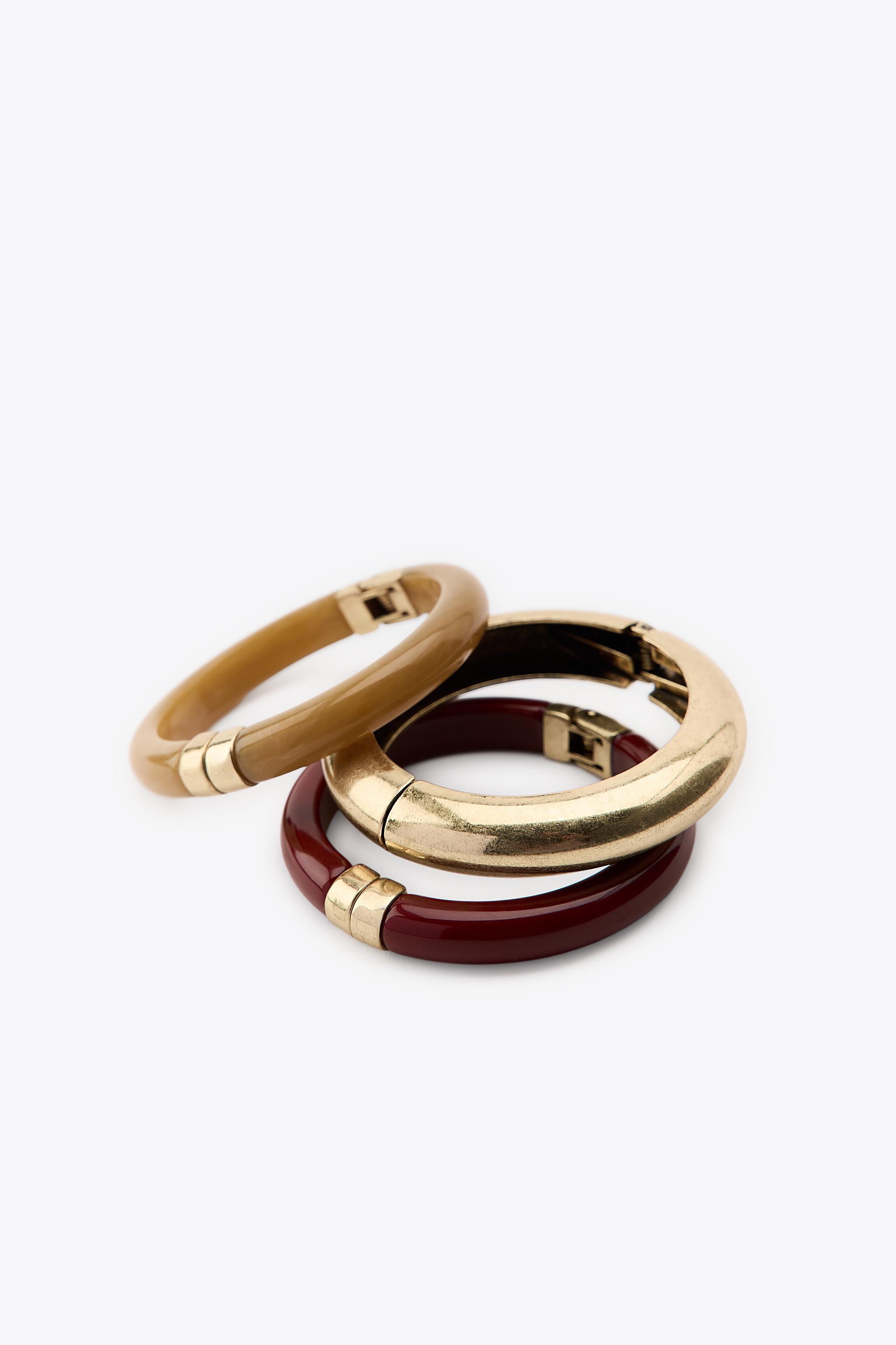 3-Pack of Resin Bracelets