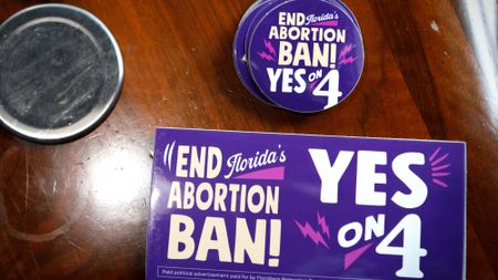 Promotional material for Florida amendment to ensure abortion rights