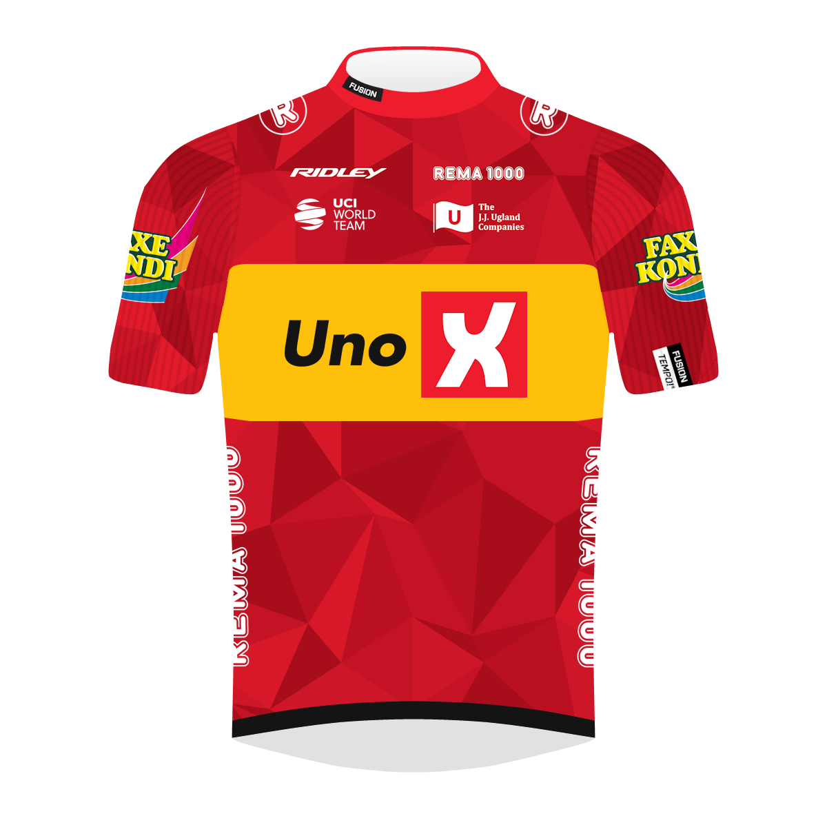 Uno X Mobility jersey graphic