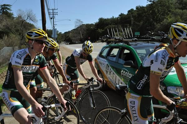 Post KOM refueling break is over, time to descend into Westlake Village and then ride back to Oxnard.