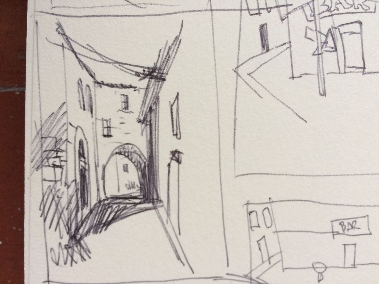 Paintings, sketches and game screens
