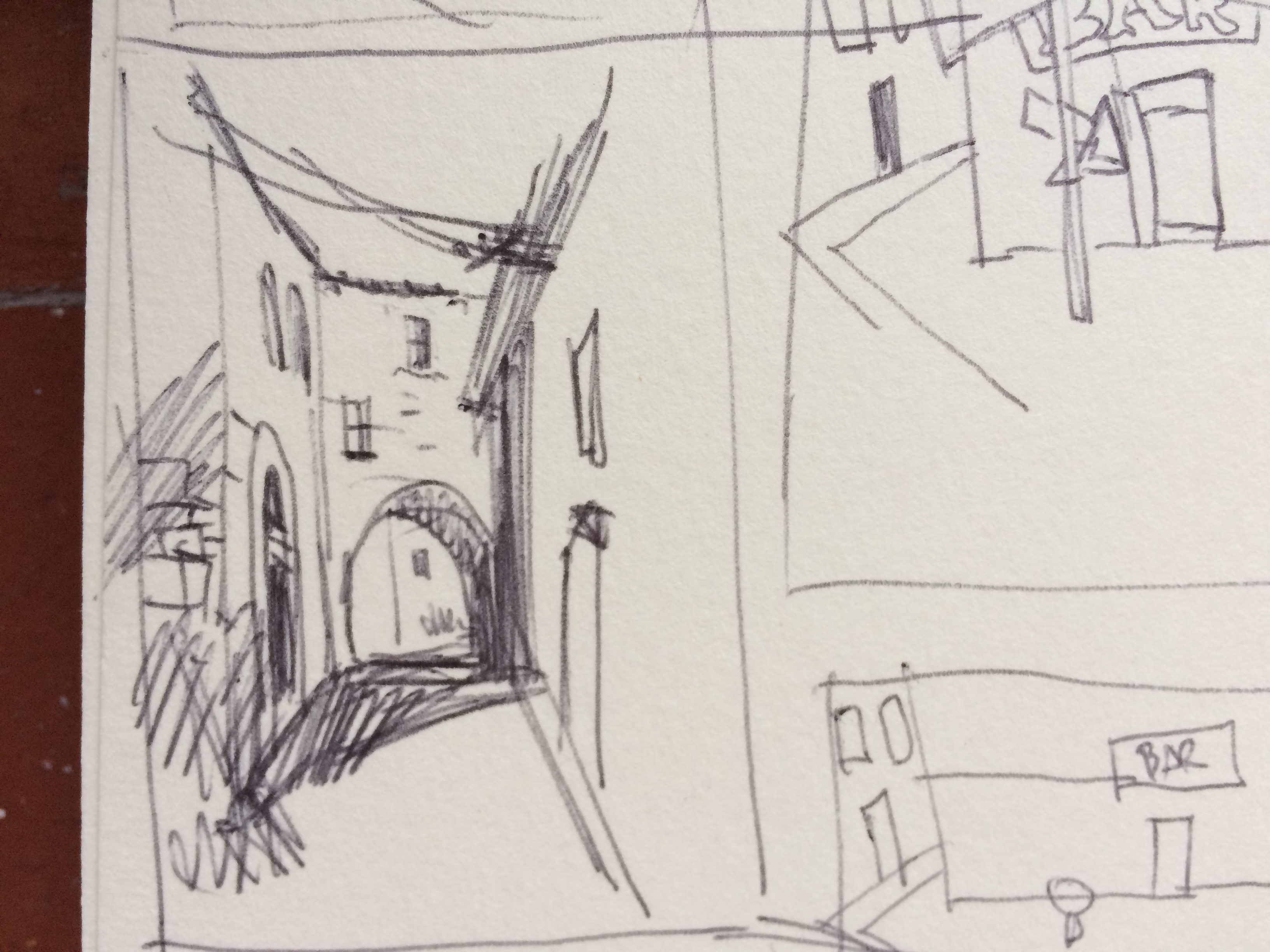 Paintings, sketches and game screens