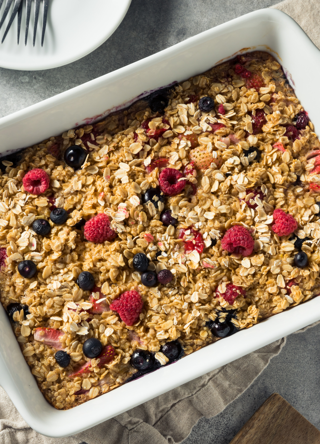 Baked oats