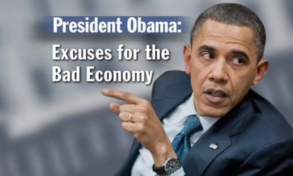 "Excuses," created by conservative group Crossroads GPS, is the first attack ad against Obama to air in the nonprofit's latest $25 million campaign.