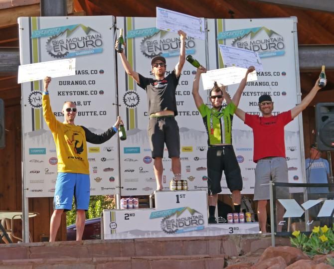4th overall at the 2014 Big Mountain Enduro Series