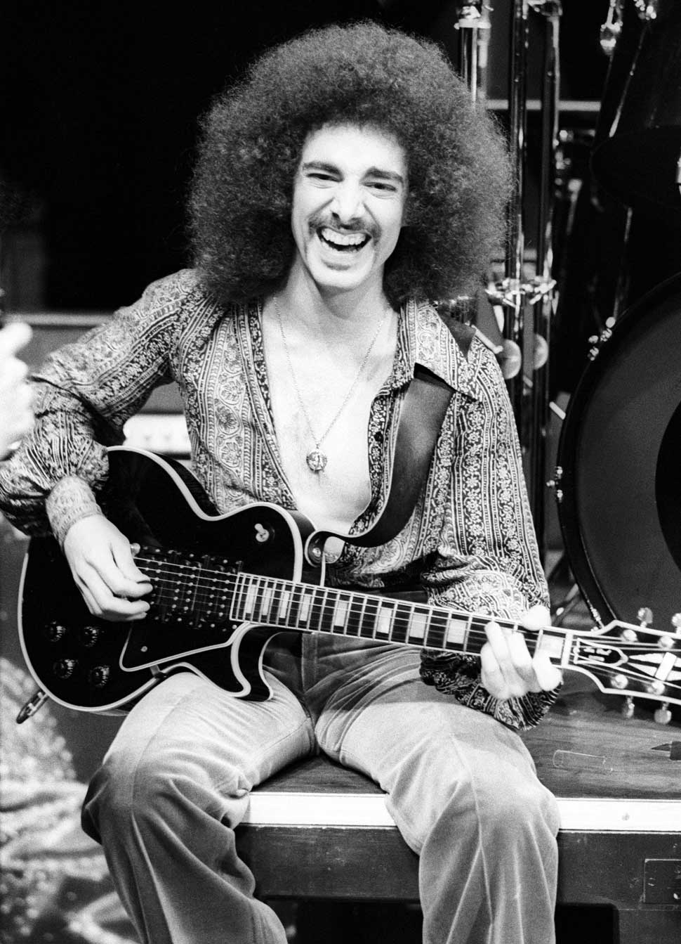 Neal Schon at a TV taping, 1978