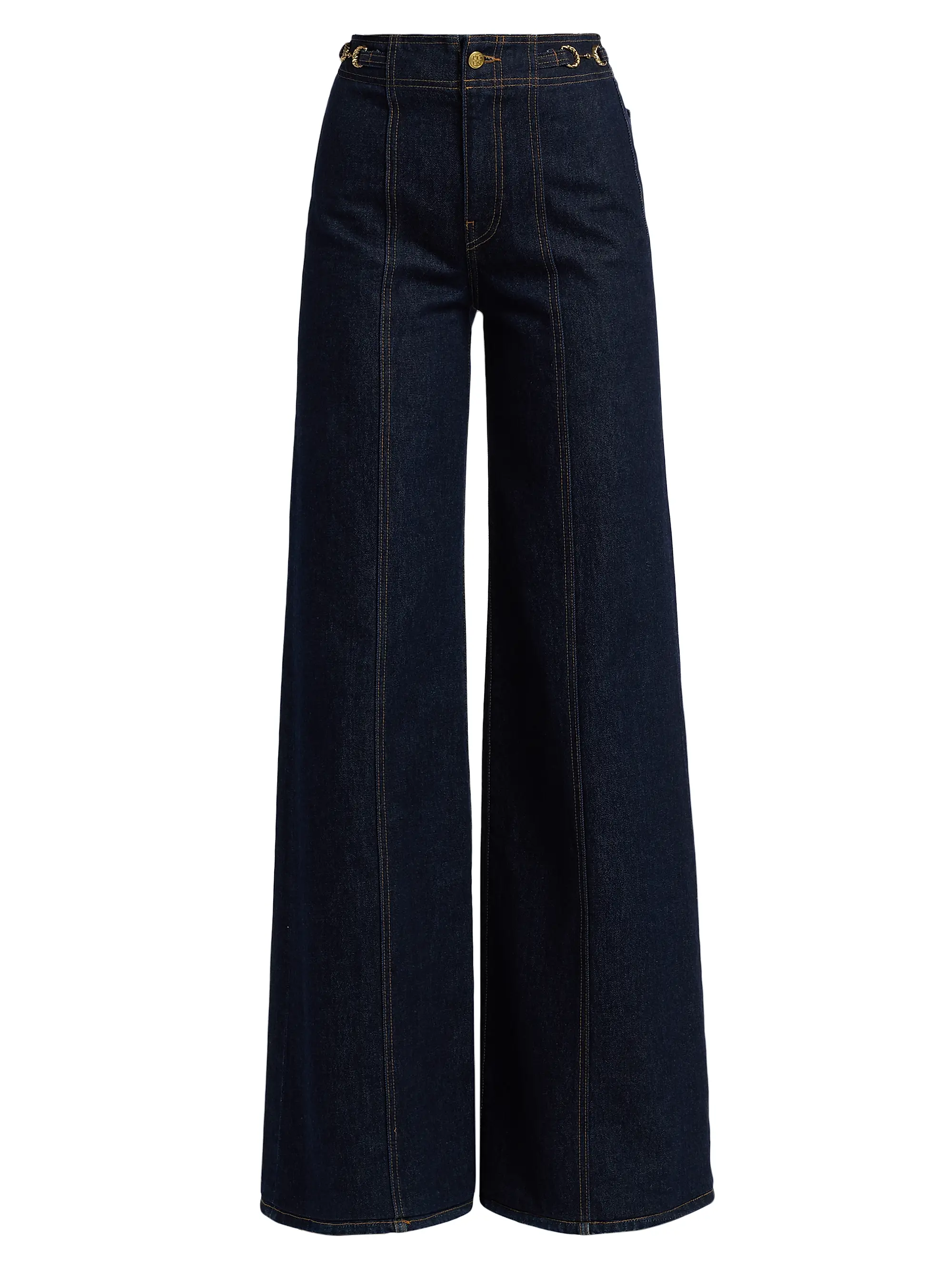 Delphine Hight-Rise Wide-Leg Jeans