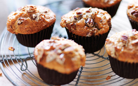 Banoffee muffins recipe image