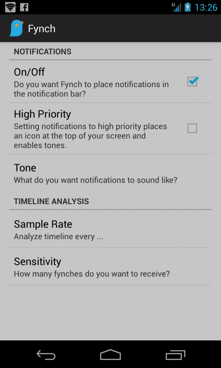 Fynch for Twitter