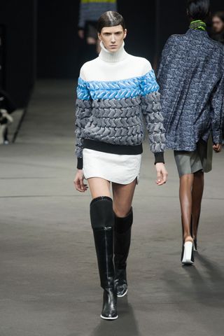 Alexander Wang Autumn/Winter 2014 Show At New York Fashion Week