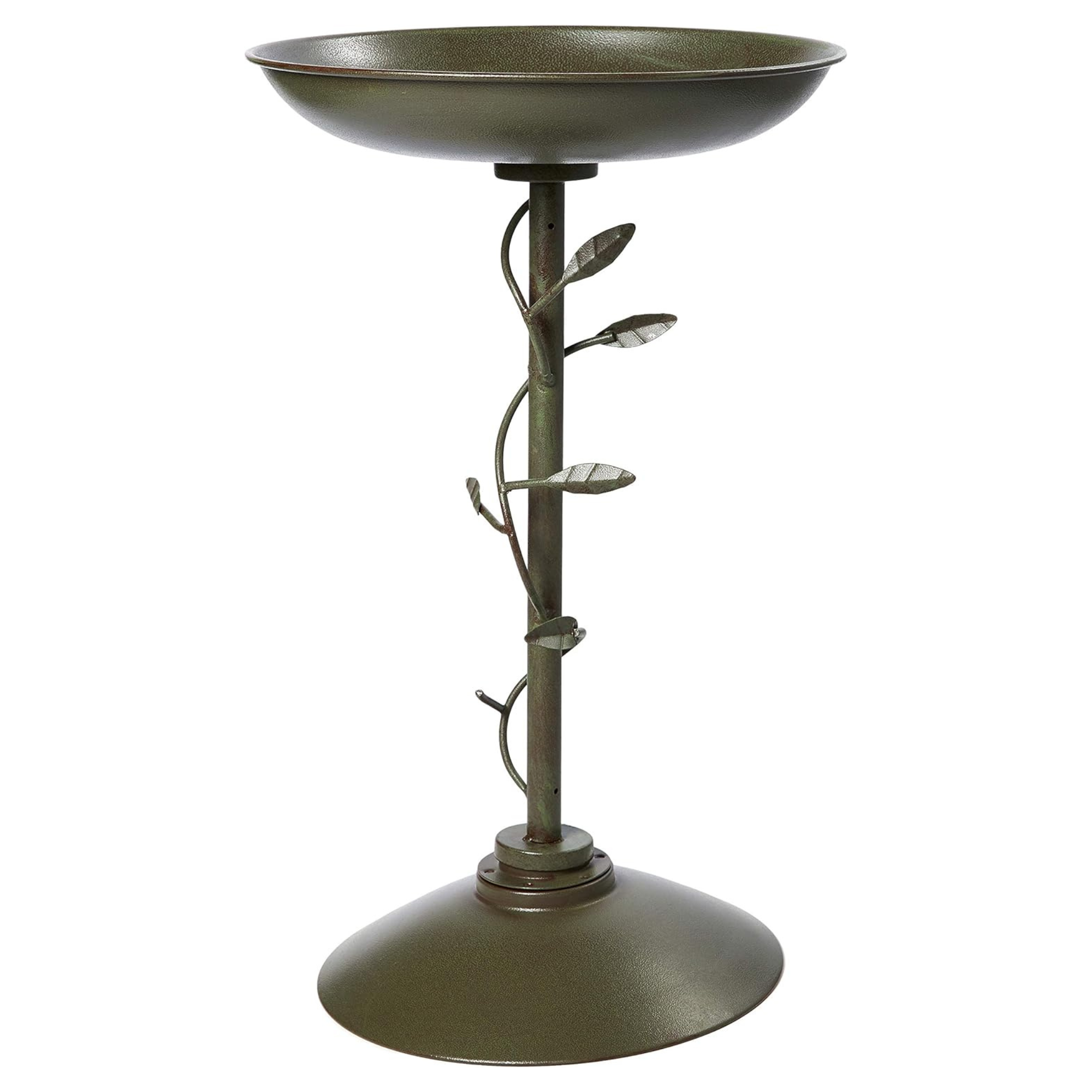 Peckish 60051230 Secret Garden Bird Bath, Green, 10 X 40 X 60 Cm