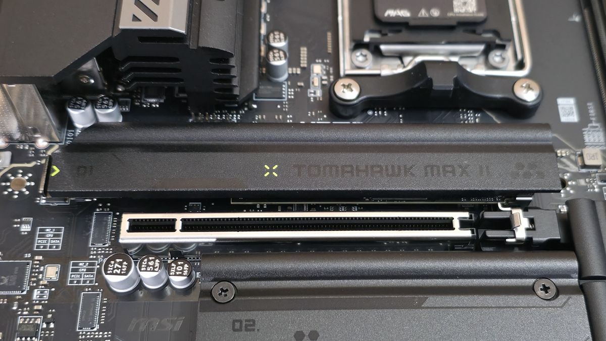 Testing motherboard m.2 heatsinks