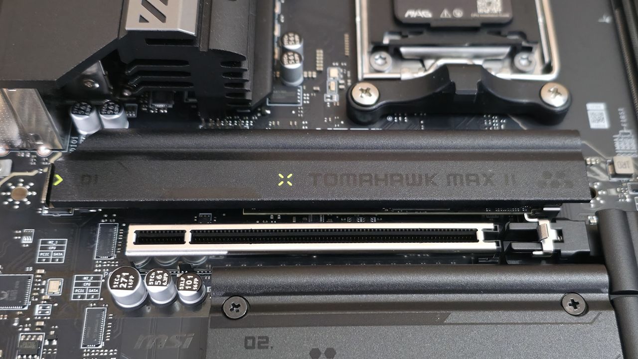 Testing motherboard m.2 heatsinks