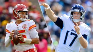 Patrick Mahomes and Ryan Tannehill will play in the Chiefs vs Titans live stream