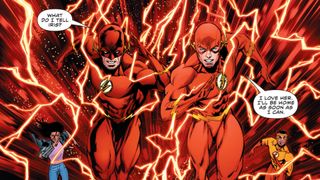 The Flash #785 concludes the search for Barry Allen story arc, but it's not exactly a long reunion