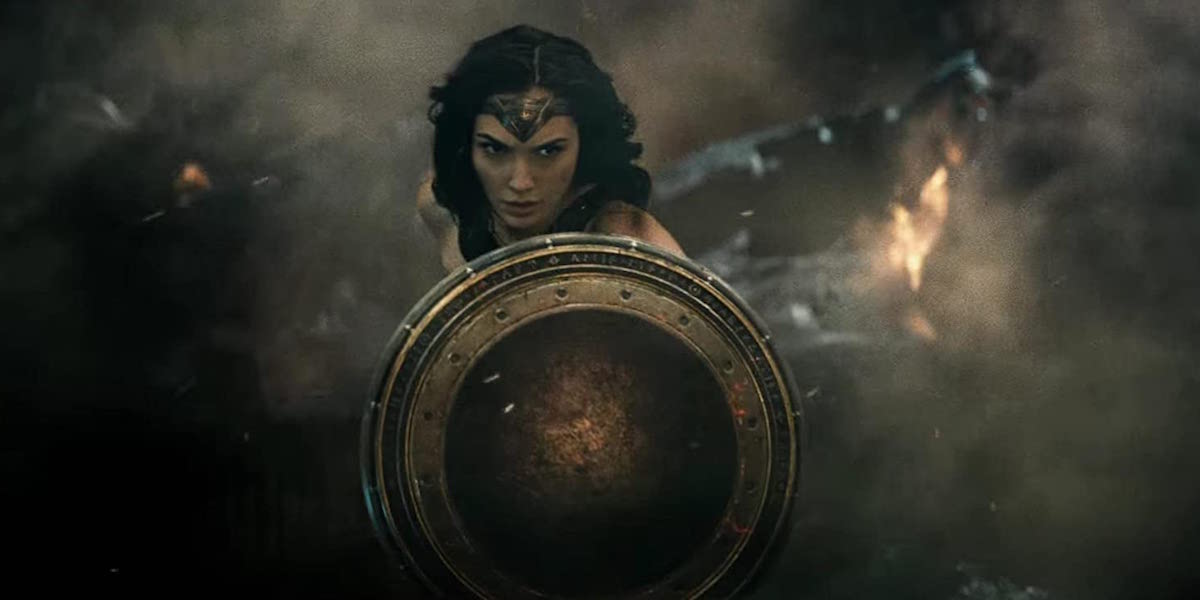 Gal Gadot as Wonder Woman in Batman v Superman: Dawn of Justice