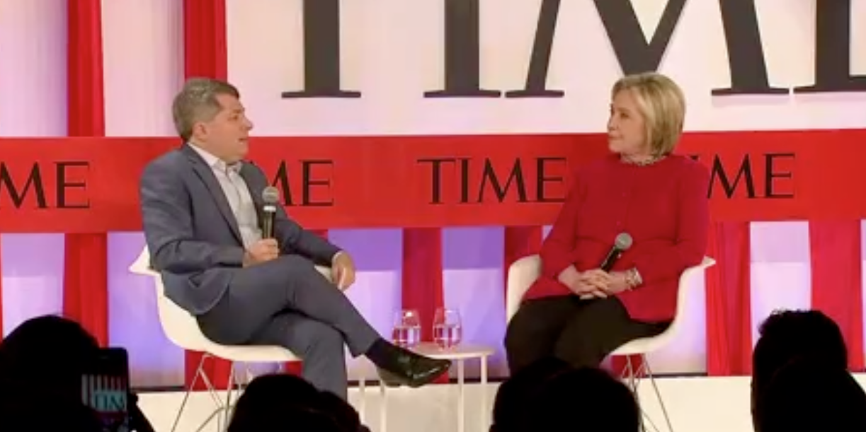 Hilary Clinton on Time100.