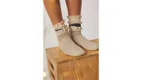 15. Beloved Waffle Knit Ankle Socks: View at Free People UK