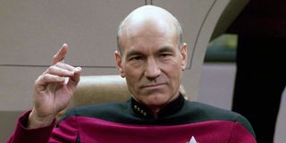 Patrick Strewart as Capt. Jean-Luc Picard in Star Trek: The Next Generation