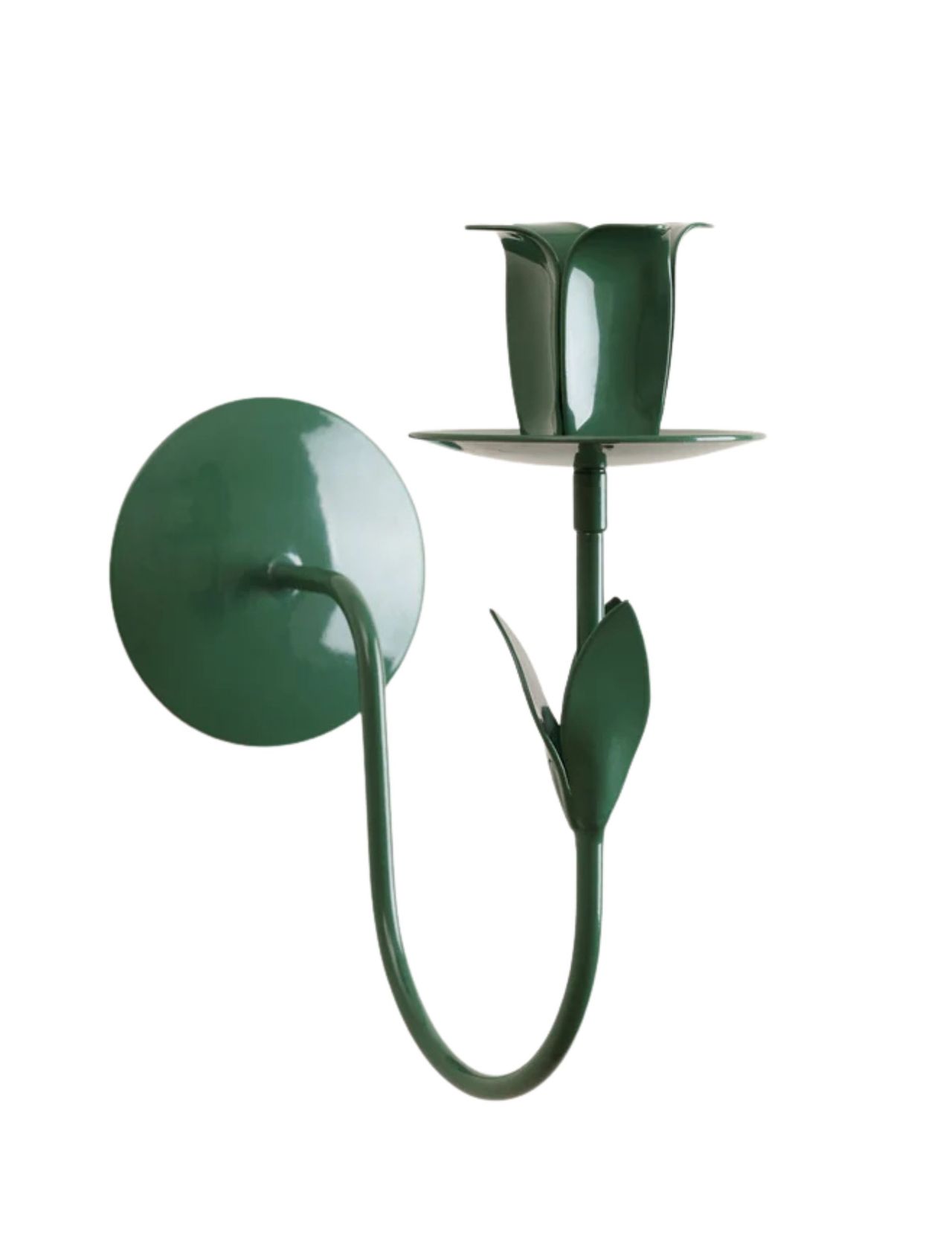 Forged Tulip Wall Sconce