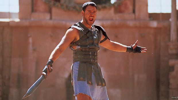 Russell Crowe in Gladiator