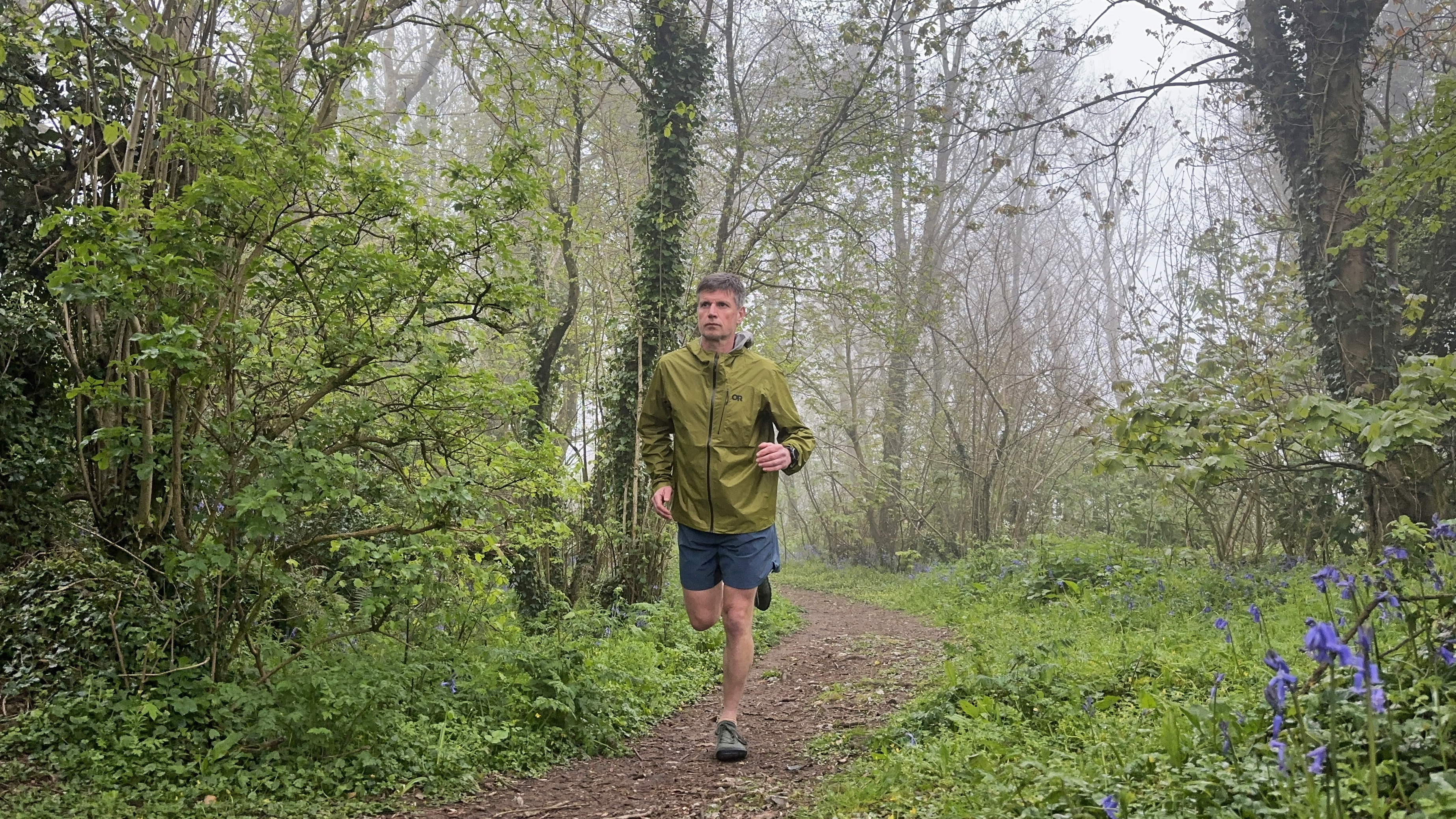Runner wearing the OR Helium UL