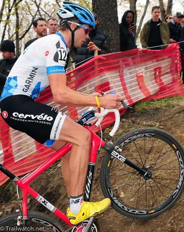 Danny Summerhill (Chipotle Development Team) was able to ride the steepest section of the course