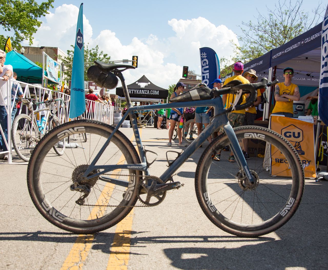 Colin Strickland's winning gravel bike
