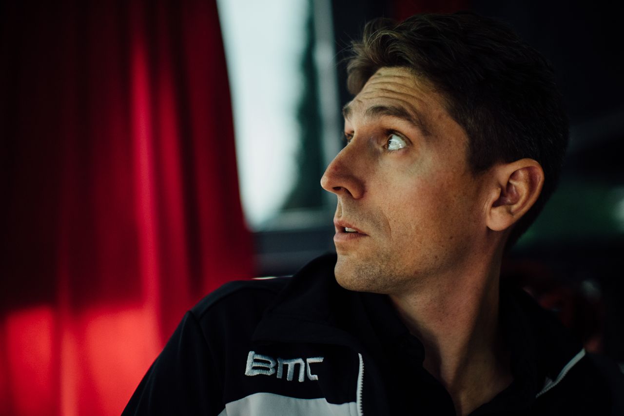 Jackson Stewart takes the morning meeting for BMC.