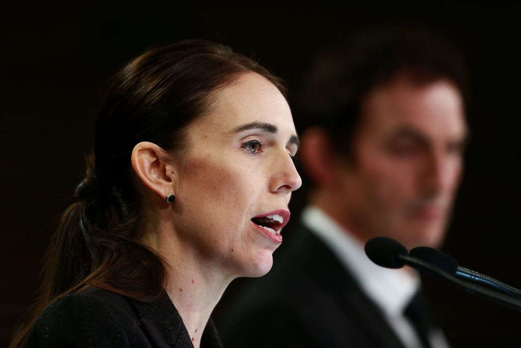 Jacinda Ardern.