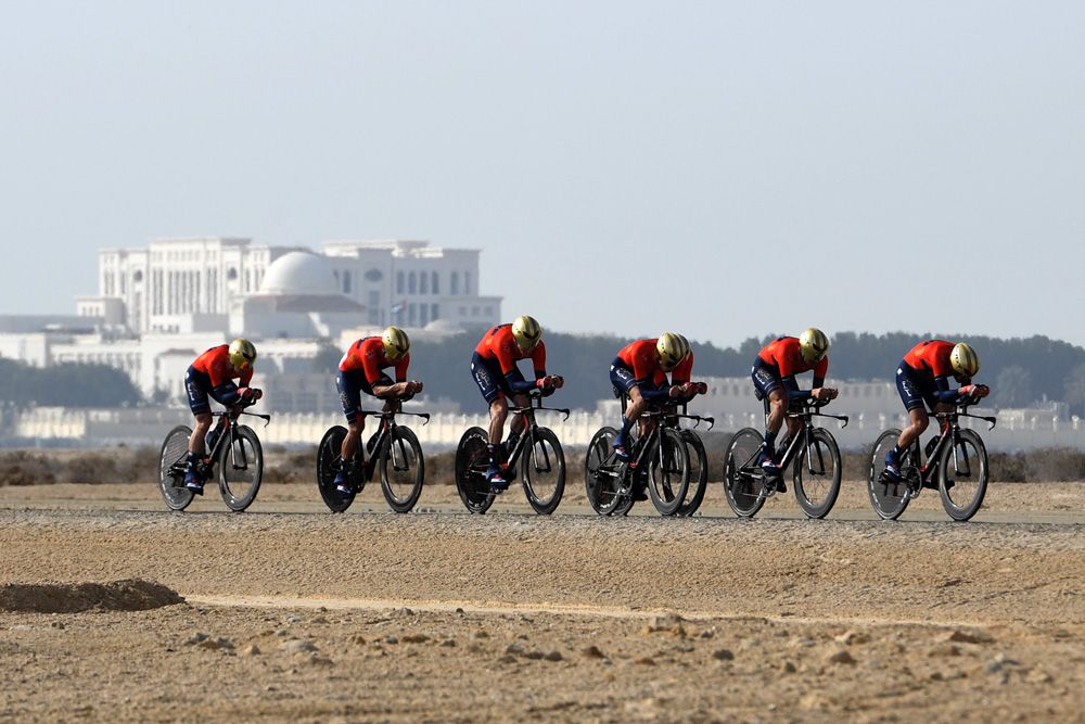 Bahrain-Merida impressed with third place