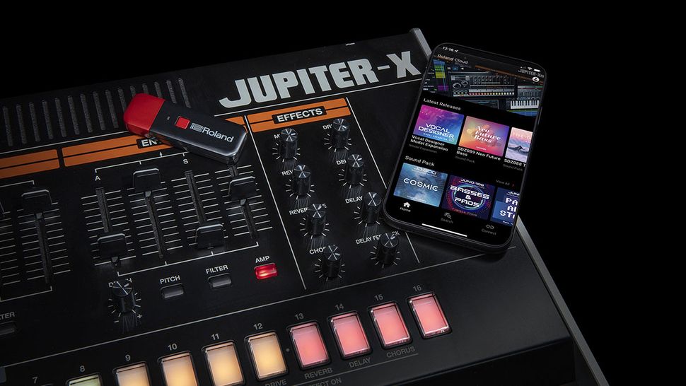 Roland Cloud Connect gives you a wireless way to install new sounds on ...