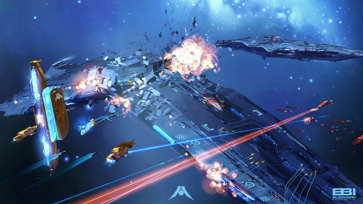 Homeworld 3 Screenshot Space Battle