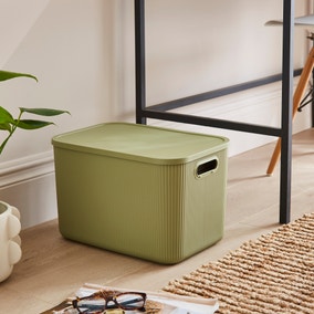 Ribbed Storage Box