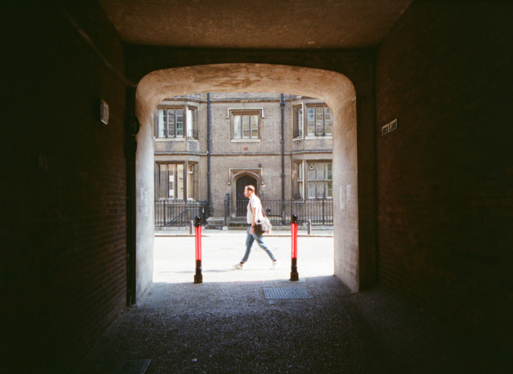 Street photo taken with the Kodak Ektar H35 half frame camera