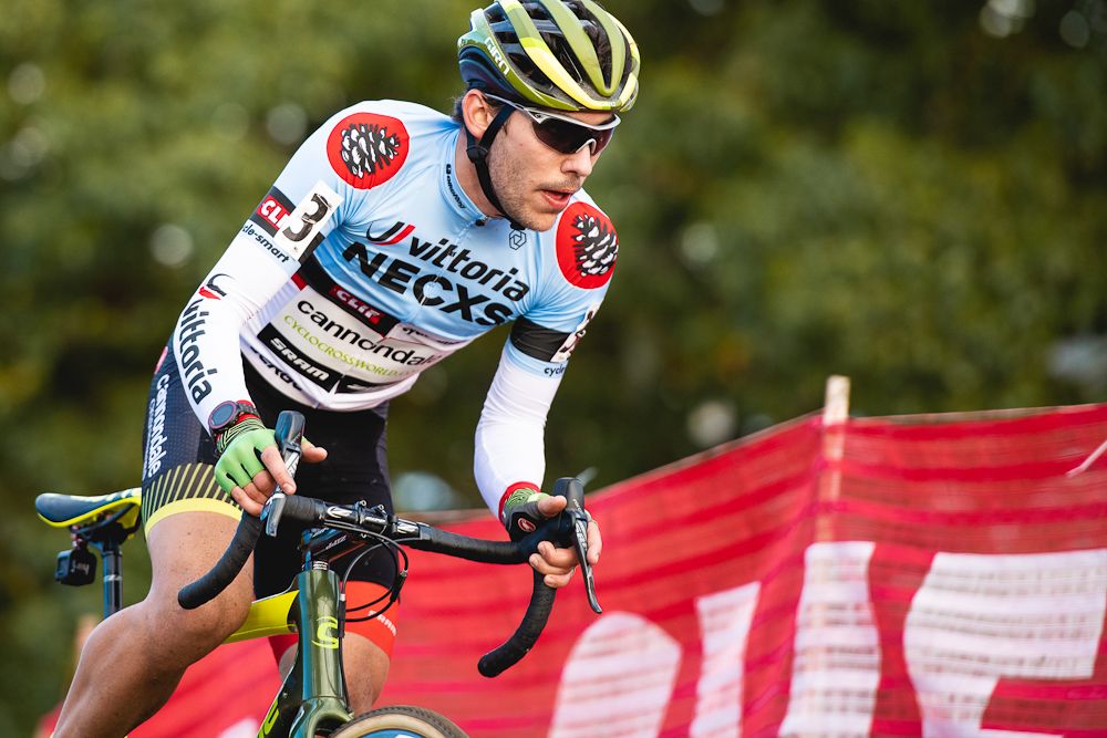 Curtis White en route to winning day 2 at the Gran Prix of Gloucester
