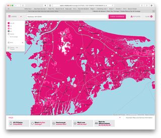 T-Mobile Map
