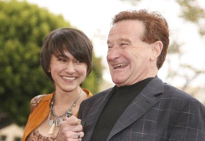 Zelda and Robin Williams