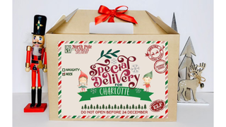 Etsy elf personalised Christmas Eve box