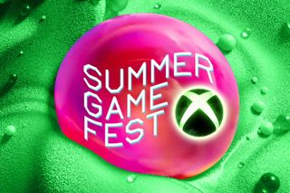The Summer Game Fest 2025 logo with an Xbox icon on top of it. The background has been turned Xbox green. 