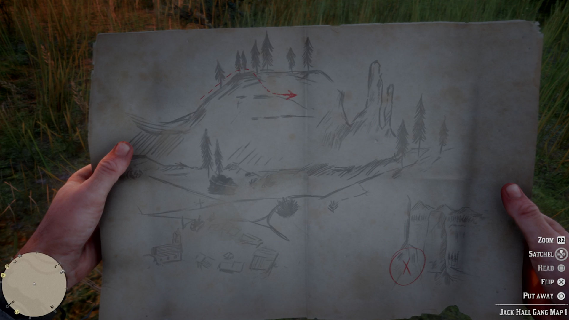 Jack Hall Gang Treasure Map Location Red Dead Redemption 2 - Your Games  Tracker