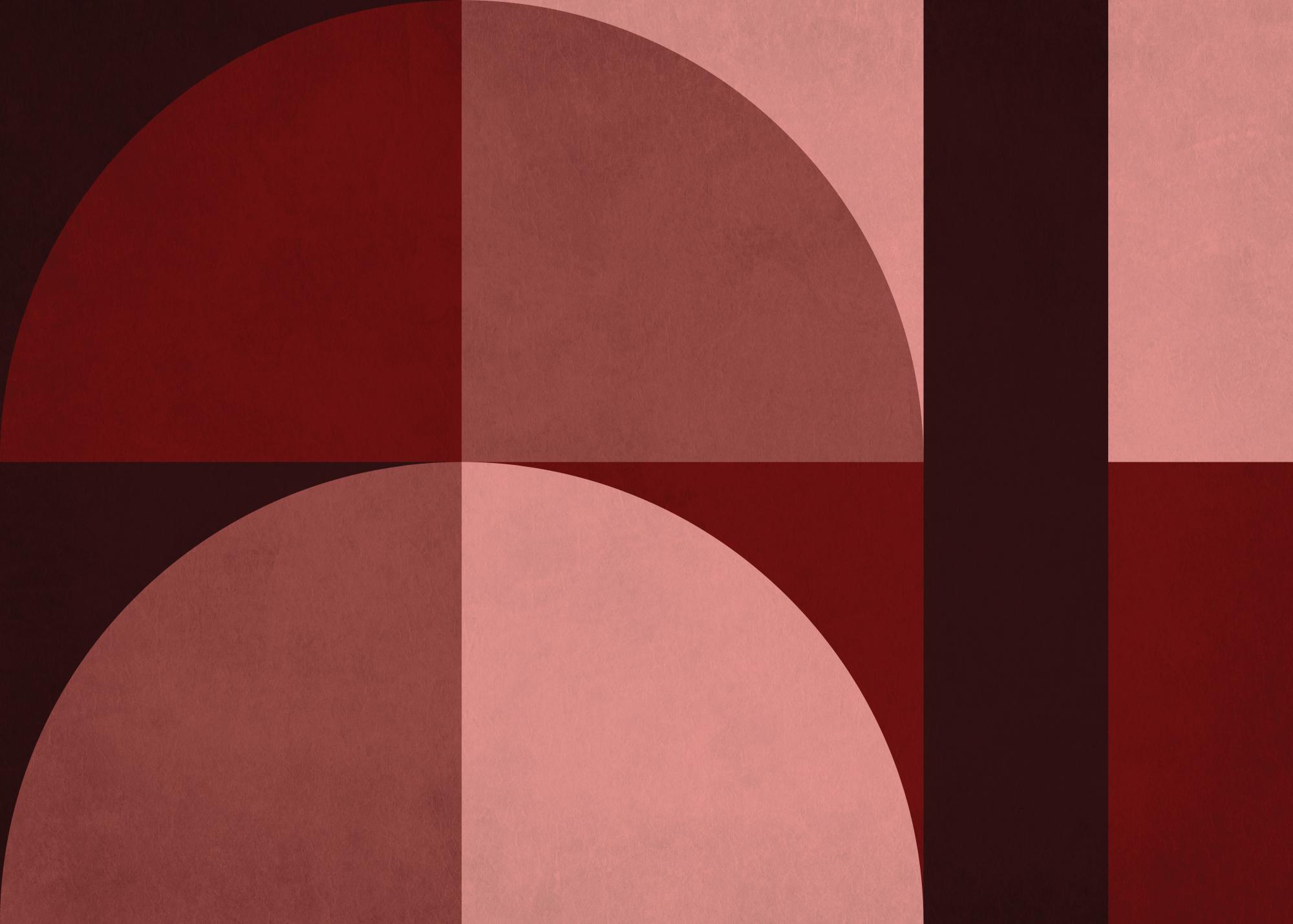 Shapes of Red Print
