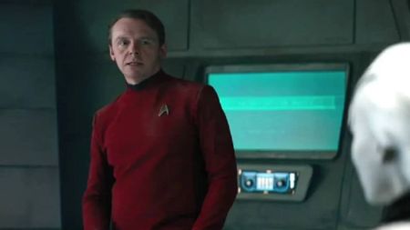 Simon Pegg as Scotty in Star Trek