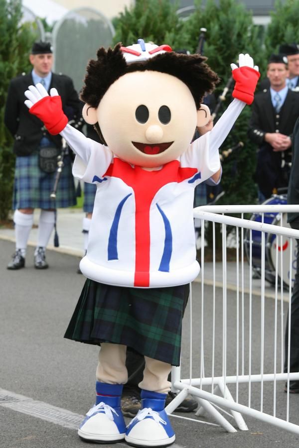 Perhaps this is a sneak preview at the mascots for the 2012 London Olympic Games.