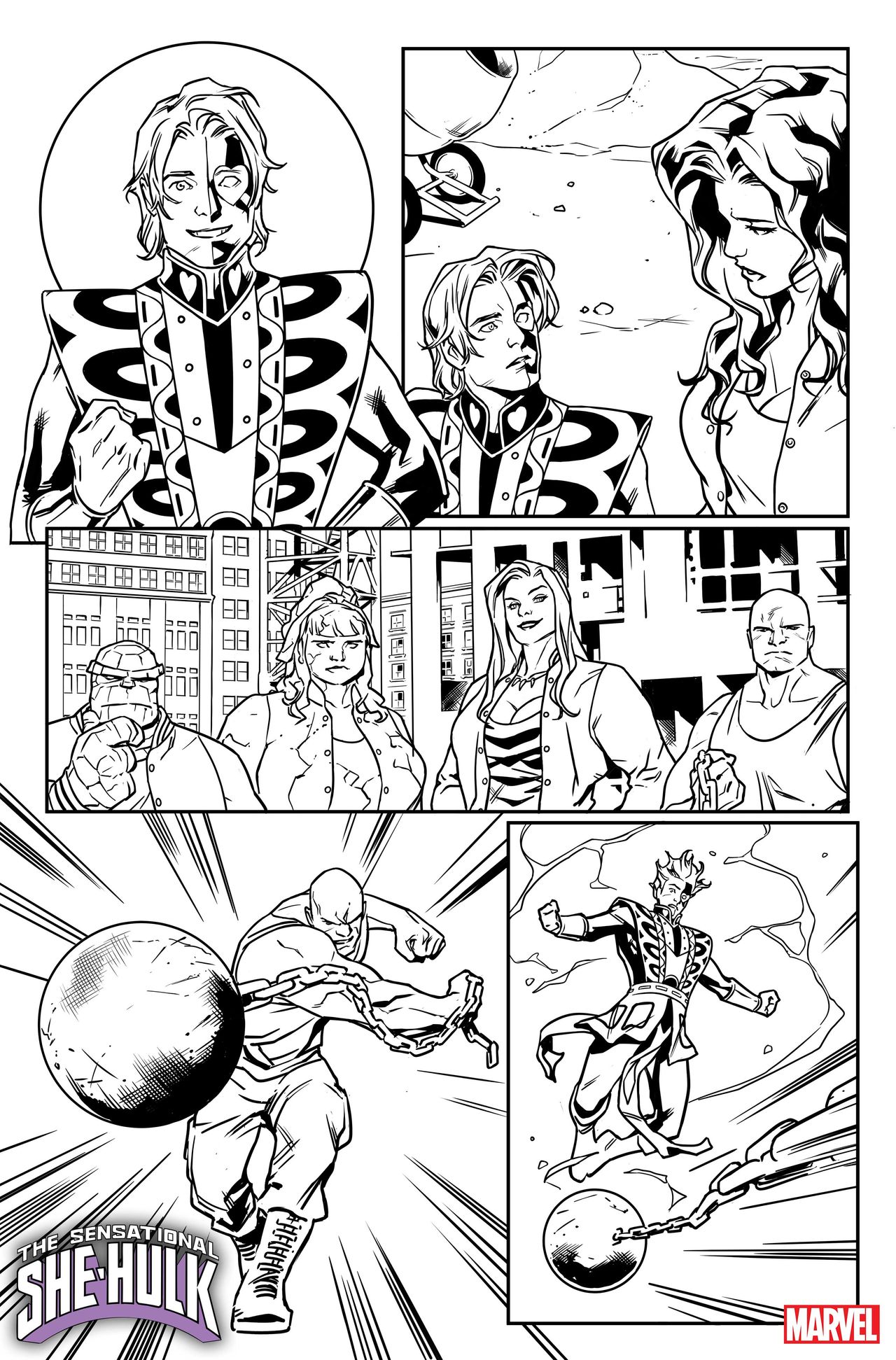 Art from Sensational She-Hulk.