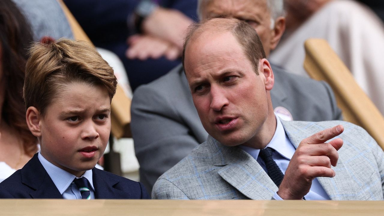 Prince William and Prince George