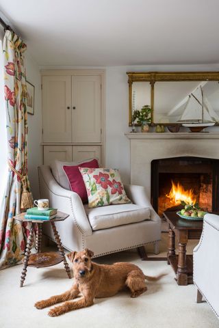 Cottage ideas for a living room – cottage lounge inspiration – Buxton house living room Period Living