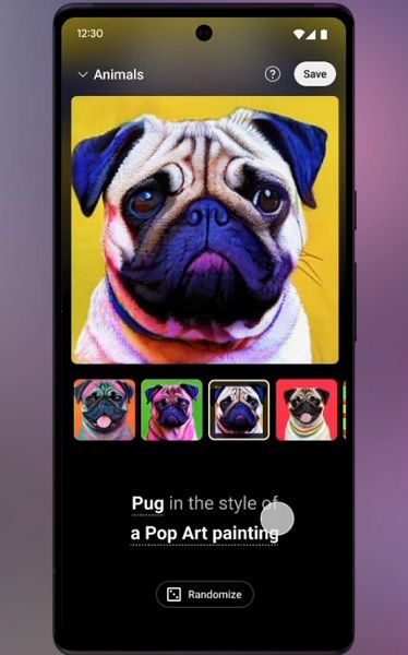 YouTube Music will let users select from different generative AI returns for artwork.