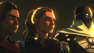 Ms. Marvel, Yelena and Blade Knight in Marvel Zombies